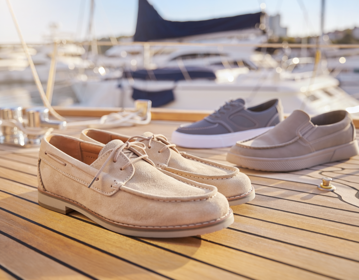luxury mens boat shoes